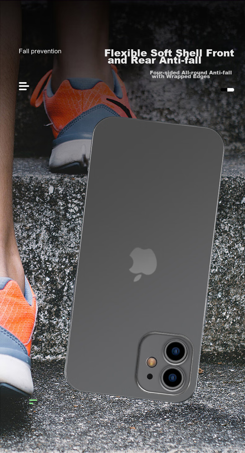 Противоударный чехол HotFire для Apple iPhone 11, ультратонкий, из матового силикона, фиолетовый