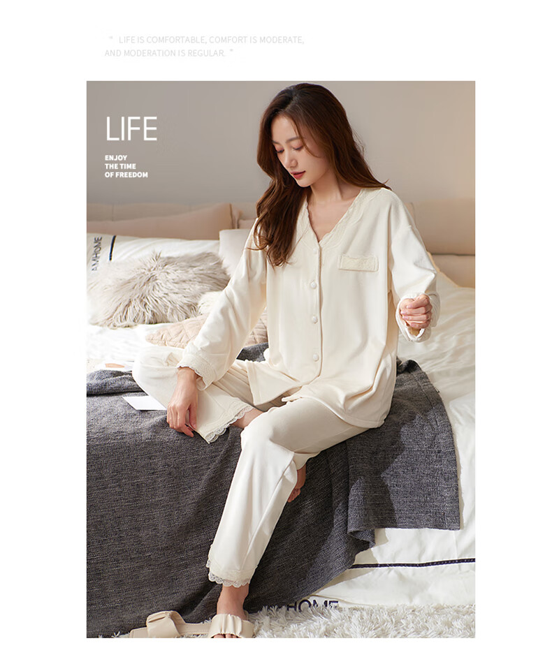 Женский домашний комплект XULEN, утепленный, из кораллового флиса, размер 3XL, кремово-белый