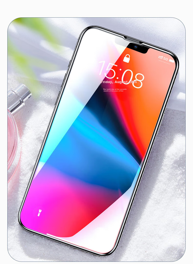 Защитное стекло ALittleFlower для Apple iPhone 12 Mini, прозрачное, противоударное, антибликовое, ультратонкое, HD