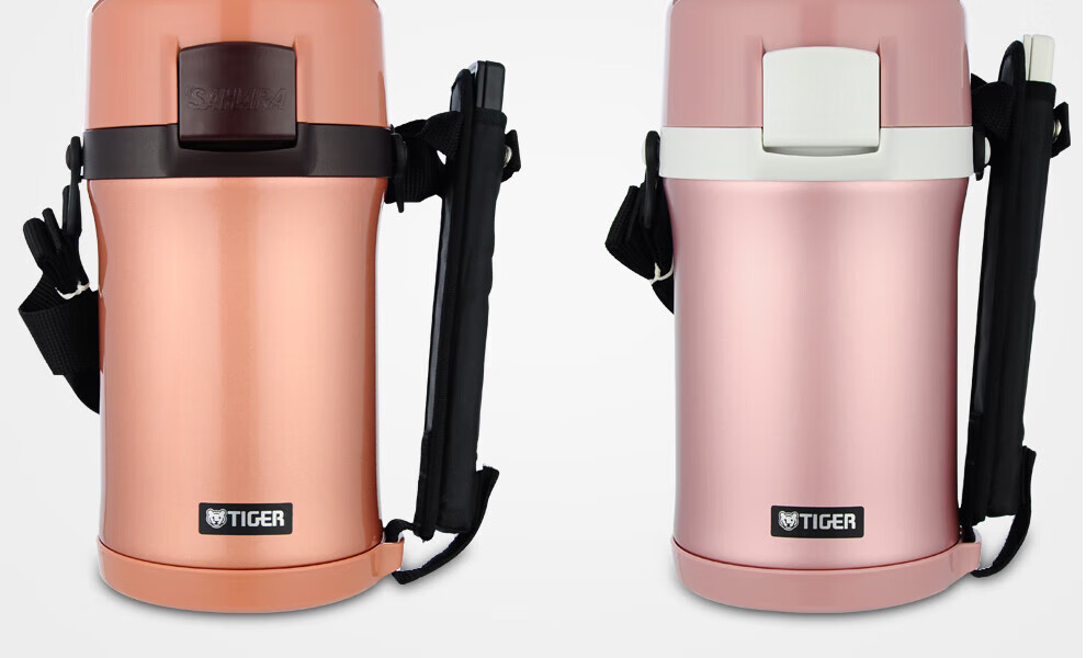 Термо ланч-бокс TIGER LWU-F20C, нержавеющая сталь, 1.48 л, песочно-бежевый
