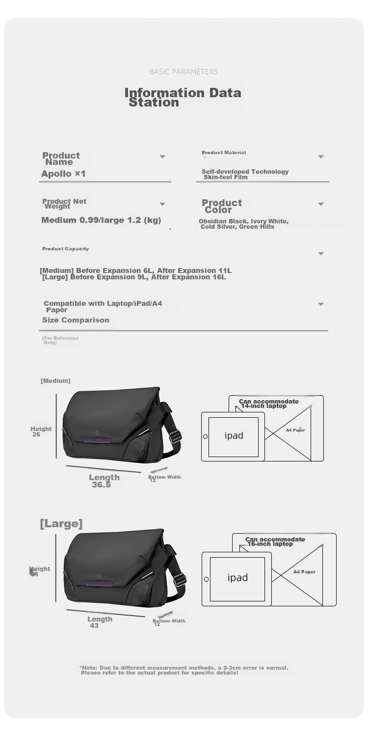 Мужская сумка GYXX Apollo X1