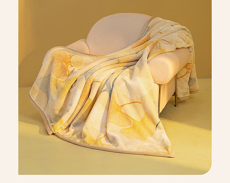 Плед Shui Xing Jia Fang Флис, зимний утолщенный, двусторонний, машинная стирка, 200x230 см