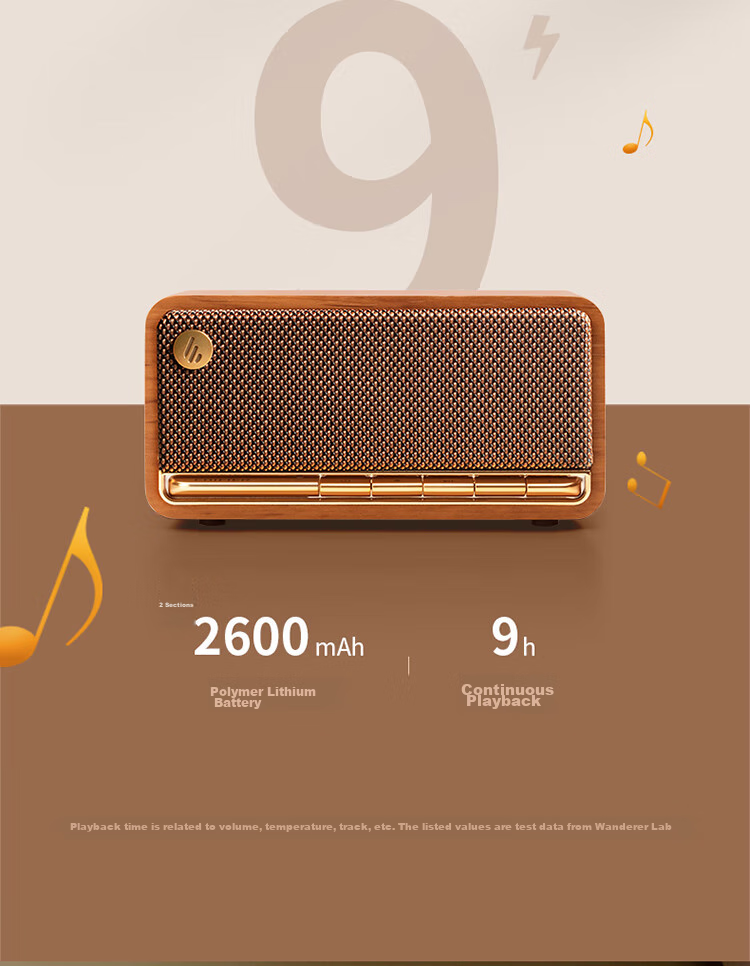 Портативная колонка EDIFIER M230 Limited Edition, ретро-дизайн, Bluetooth 5.0, деревянный корпус, подарочный набор