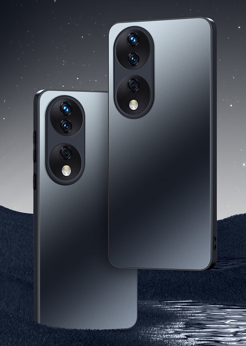 Чехол для телефона "Dream Kajia" AG Frosted для Honor 90, противоударный, ультратонкий, черный