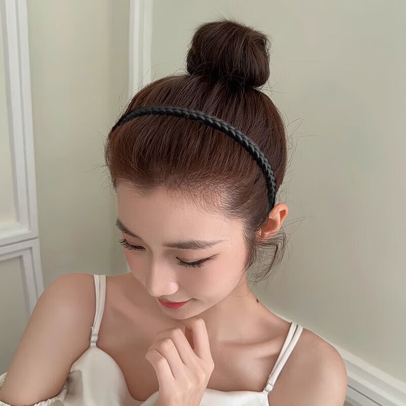 东义严选洗脸专用2024年带齿防滑发箍女发饰压头发卡发捆头饰塑料发带