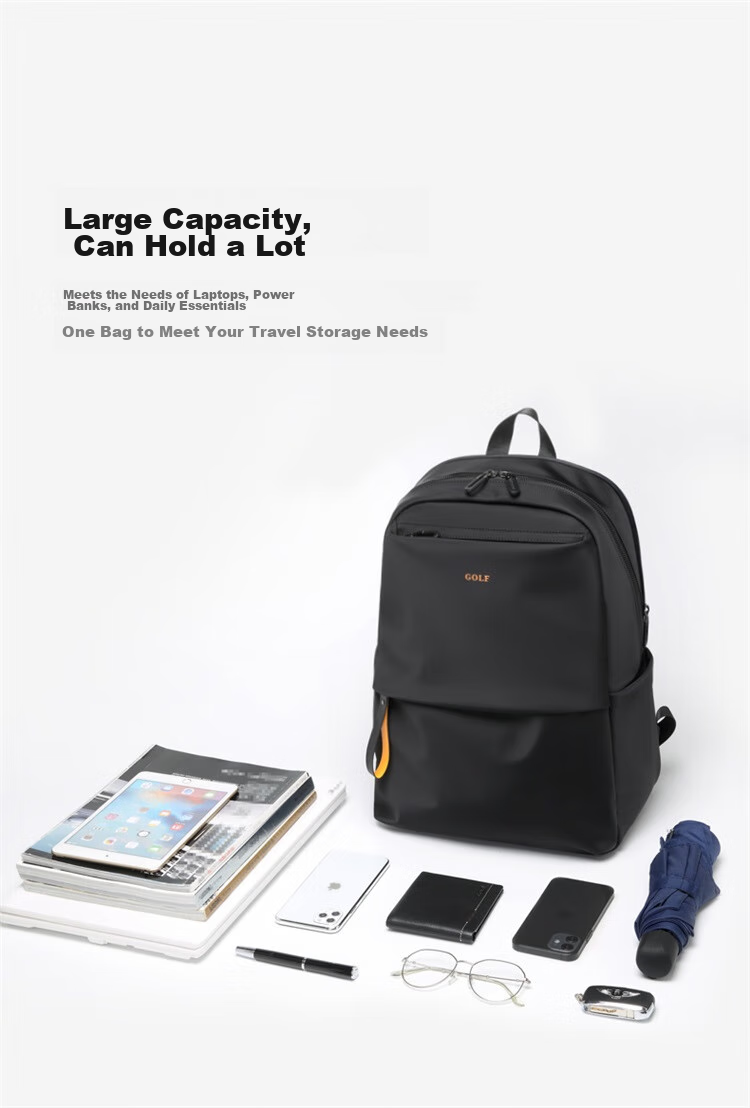 Рюкзак GOLF для мужчин, дорожная сумка с отделением для ноутбука 15.6 дюймов, многофункциональный студенческий ранец для работы и поездок