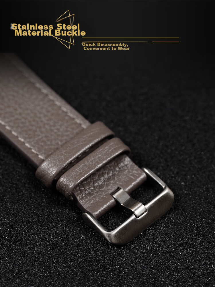 Ремешок Watchbond из натуральной кожи для Huawei Watch GT6 Pro/Watch5/GT6, GT5/GT5 Pro/GT4/3/2/GT3 Pro/Buds, мужской, 46 мм