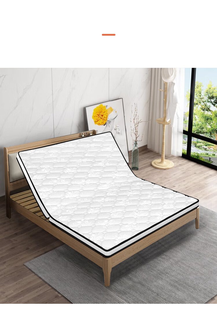 Матрас L&S Coconut Palm Mattress, натуральный кокосовый матрас, складной, 5 см, 1.5*2 метра, средней жесткости