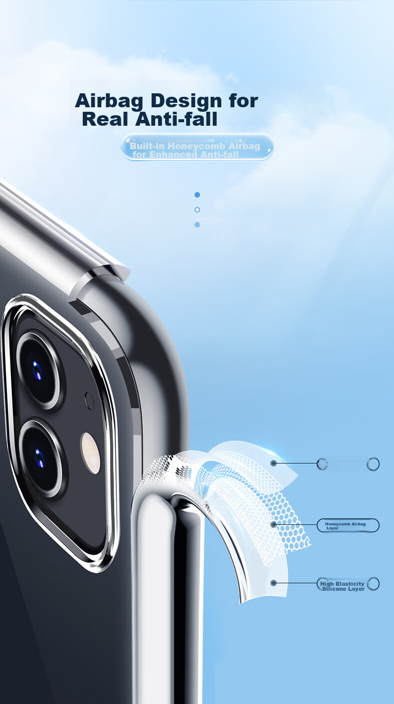 Прозрачный чехол для iPhone 11