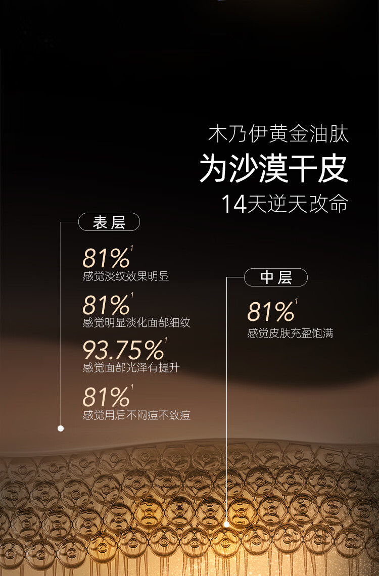 阿芙（AFU）木乃伊黄金油肽抚纹精华油 紧致抗皱淡纹修护送女友情人节礼物 木乃伊丸4粒+精华水30ml