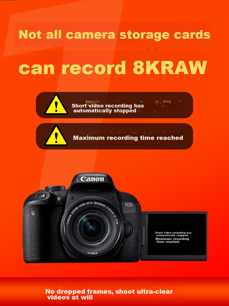 Карта памяти DAJINGYU CFexpress Type B, 128 ГБ, высокоскоростная, для камер Nikon, Canon, Fuji, Panasonic