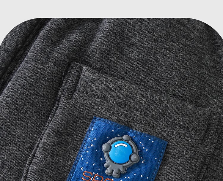 Утепленные детские штаны Ciciibear из хлопка с флисовой подкладкой, зимние, для мальчиков и девочек, 0-6 лет, синие