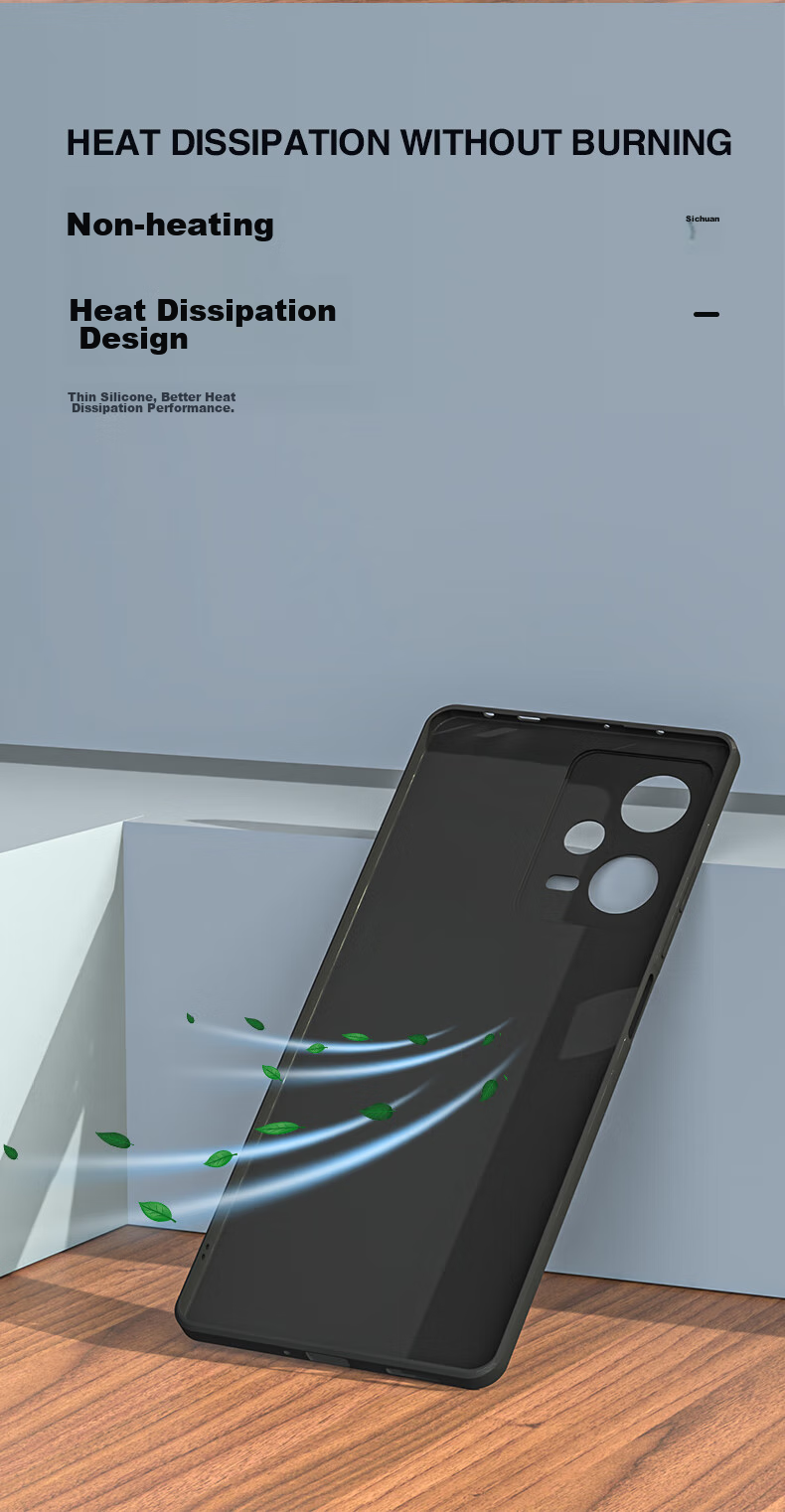 Чехол для Xiaomi Redmi Note 12 Pro+ HotFire, силиконовый, противоударный, черный