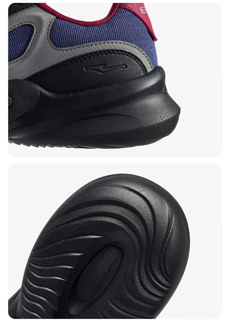 Мужские повседневные кроссовки ERKE, модель 2V2 Retro Casual Sneakers, артикул 100111706339. Стильные и удобные кроссовки для повседневной носки и активного отдыха. Прочный материал, надежная шнуровка, подошва EVA.