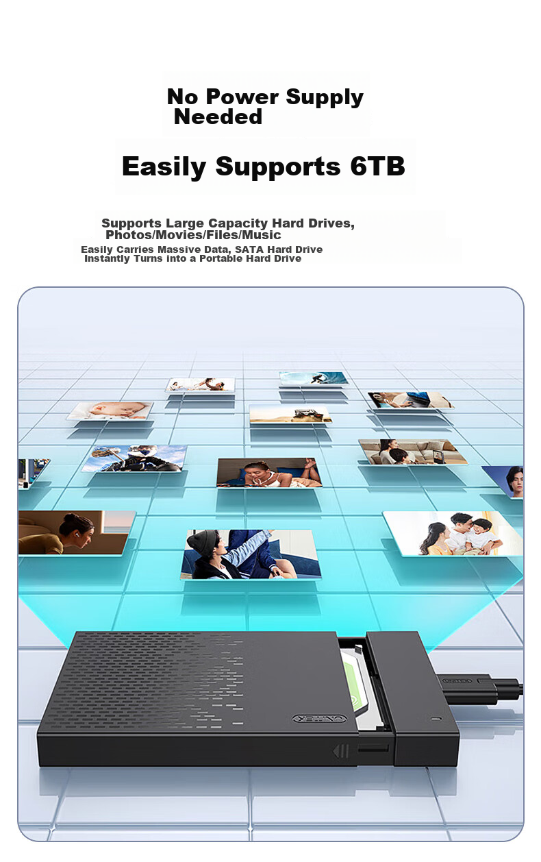 Внешний корпус для жесткого диска UNITEK S233C, 2.5 дюйма, USB 3.0 Type-C, для SSD и HDD