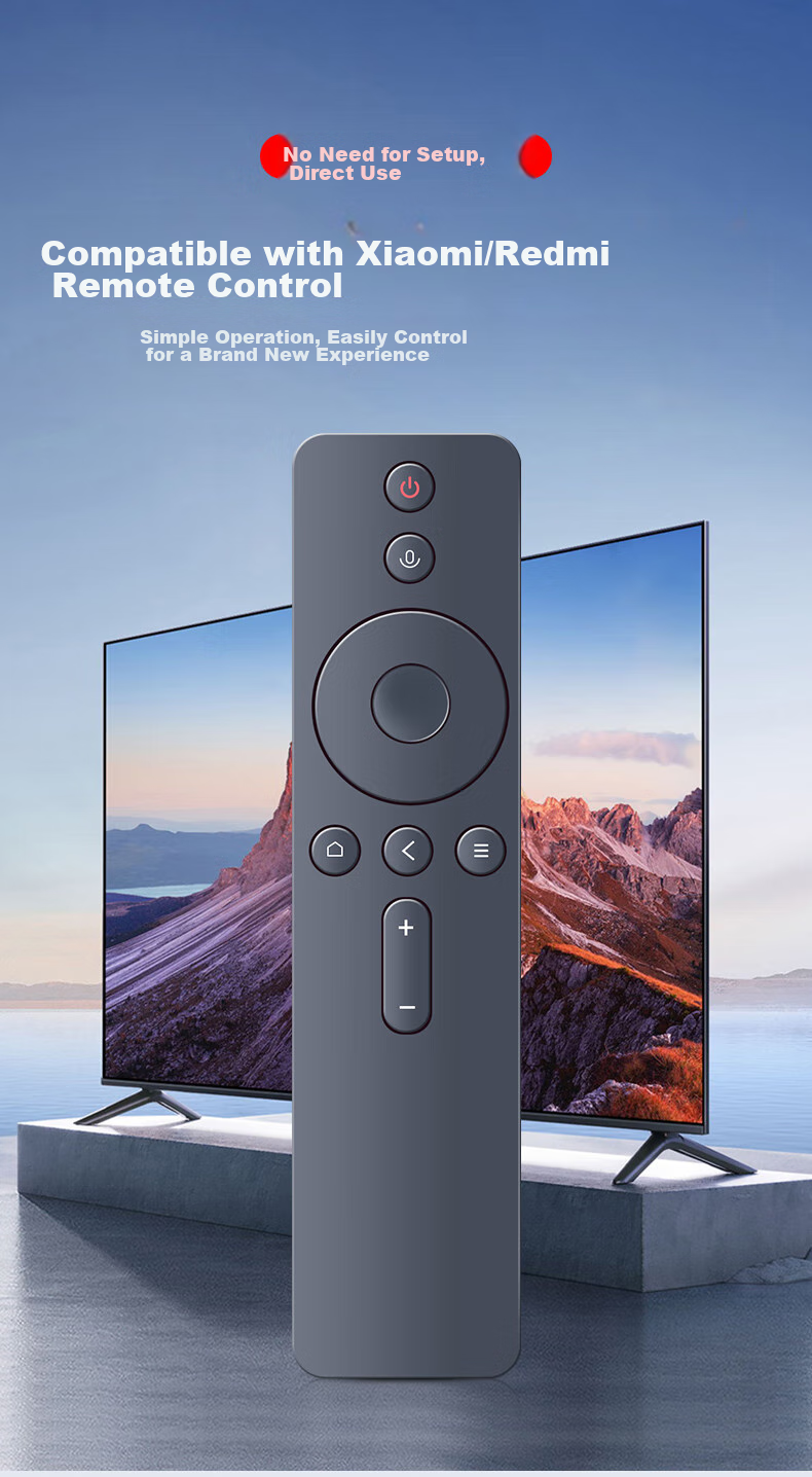 Универсальный Bluetooth пульт дистанционного управления Qinxuan для Xiaomi TV Box, проектора, поддержка голосового управления