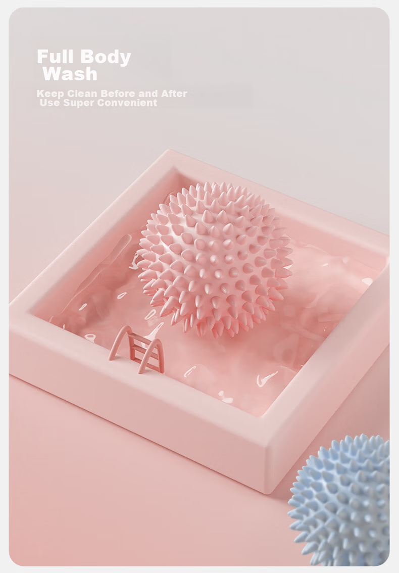 Массажный мяч Yottoy Fascia Ball, ежик, для точечного массажа стоп и шеи, йога, тренировки