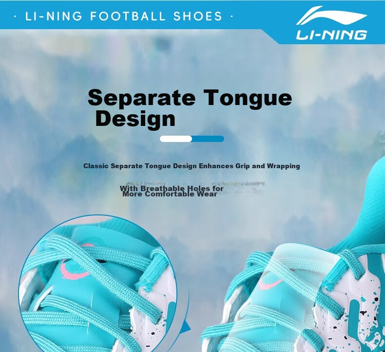 Детские футбольные бутсы Li-Ning MG, для подростков, мальчиков и девочек, нескользящие, износостойкие, профессиональные, зеленые, размер 32