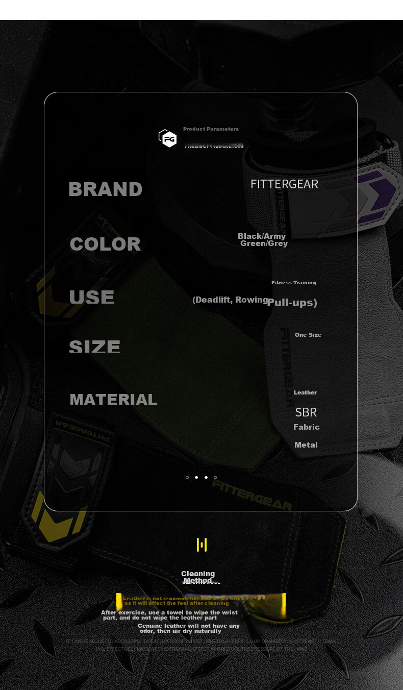 Ремешок для тяги FITTER GEAR, с защитой ладони, для мужчин и женщин, фитнес-перчатки и ремешок для поддержки запястья