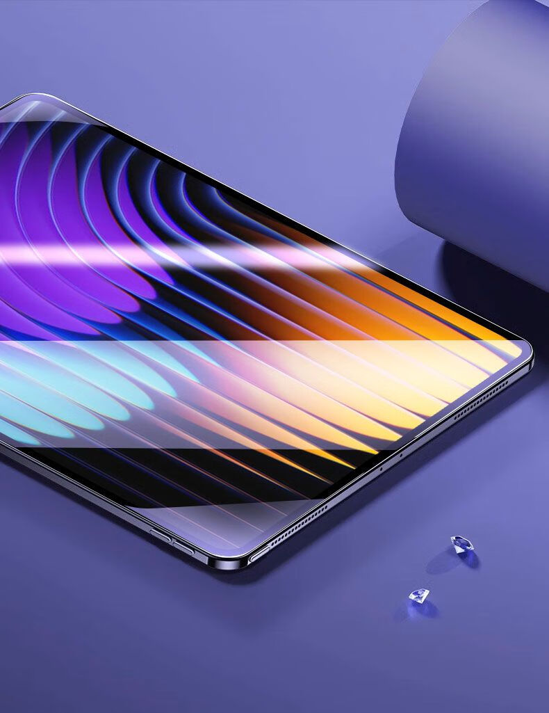 Защитная пленка HBOALG для Xiaomi Pad 7/7Pro, 11.2-дюймовая модель 2024 года, закаленное стекло, HD Clear, противоударная, защита от отпечатков пальцев, износостойкая, антибликовая защитная пленка