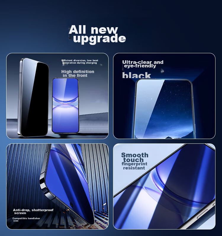 Защитное стекло KOOLIFE для Huawei Nova 13/14, Anti-Peeping Tempered Glass Film для Nova 12/12 Active Edition/11, ультратонкое HD полноэкранное защитное стекло, устойчивое к царапинам и отпечаткам пальцев