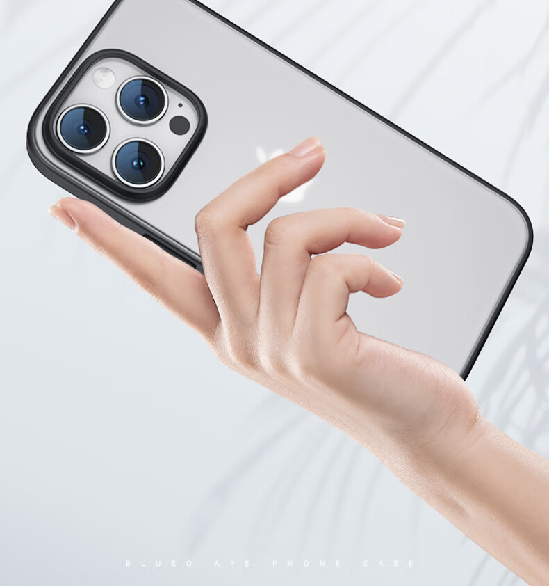 Чехол для Apple iPhone 16 Lanxingxiansheng, противоударный, ультратонкий, матовый, элегантный черный