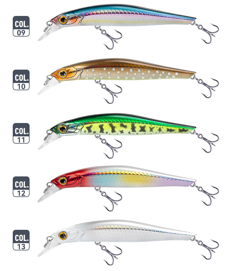 Приманка для рыбалки Guowangliya Lure Sinking Minnow, тонущая, для пресноводного окуня, искусственная приманка, имитирующая бионическую приманку, 14г/12
