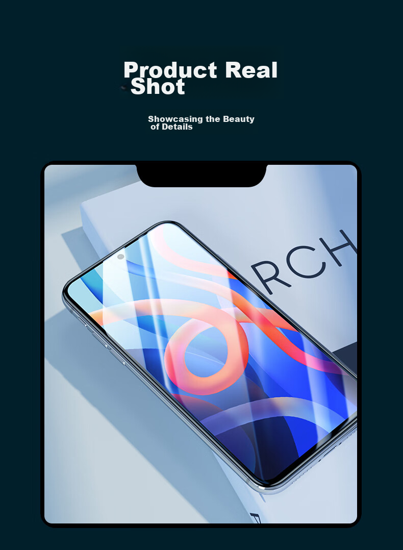 Защитное стекло KOOLIFE для Xiaomi Redmi Note 11 и Redmi Note 11T, полноэкранное, высокой четкости, защита от падений и отпечатков пальцев