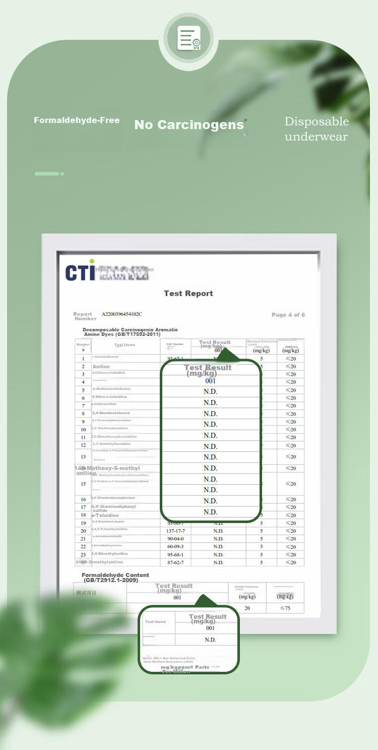 Одноразовое нижнее белье JOYNCLEON для женщин, хлопковое, больших размеров, 8 шт., 2XL