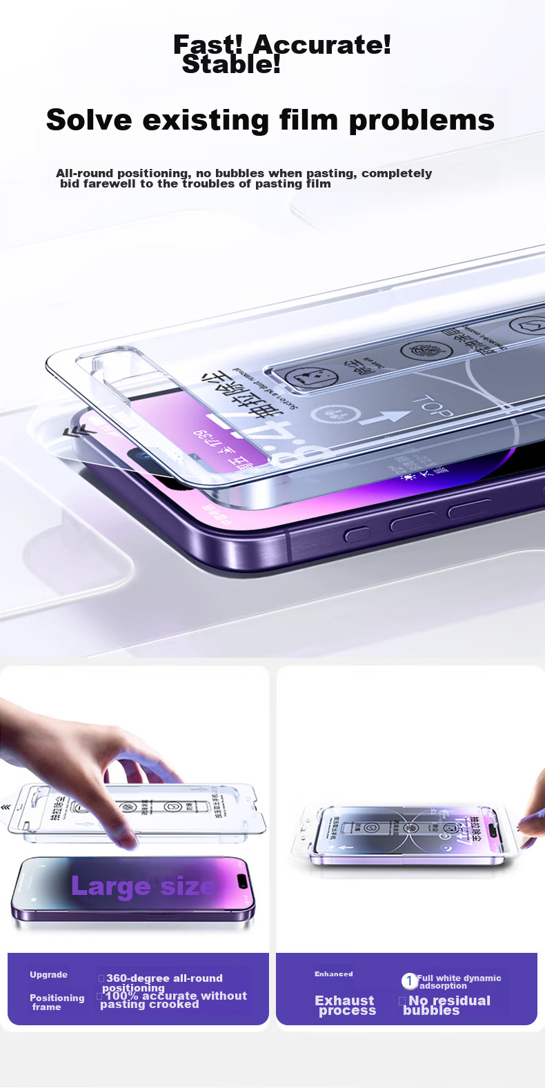 Защитное стекло для iPhone 14 Pro Max