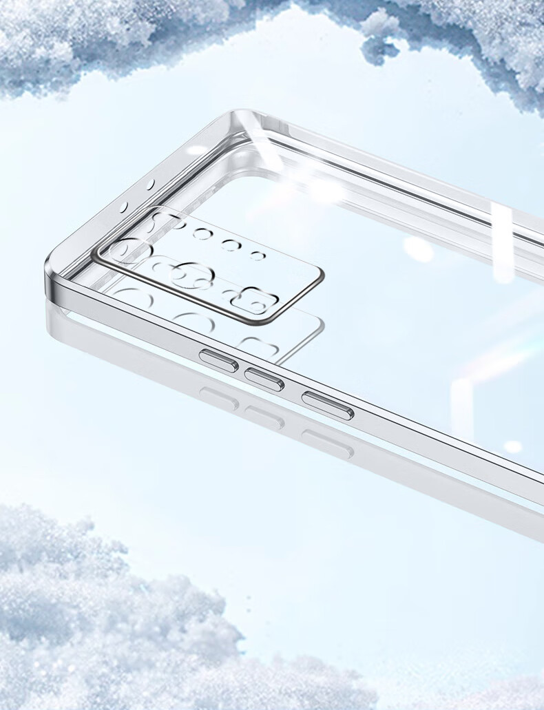 Защитный чехол NEYAA для Huawei P40 Pro, прозрачный, противоударный, ультратонкий, с воздушными подушками, модный, простой, мягкий, с гальваническим покрытием