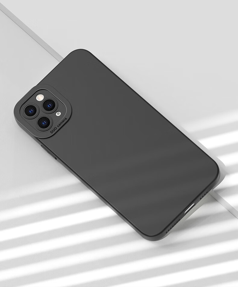Чехол для iPhone 11 Pro Max HOLDZU Angel Eyes, силиконовый, противоударный, защита камеры, черный