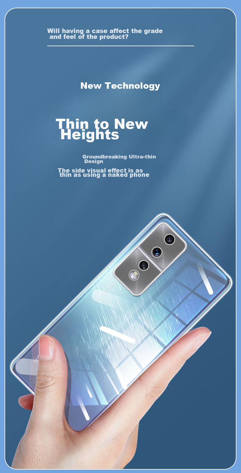 Защитный чехол KOOLIFE для Honor 80 GT, прозрачный, противоударный