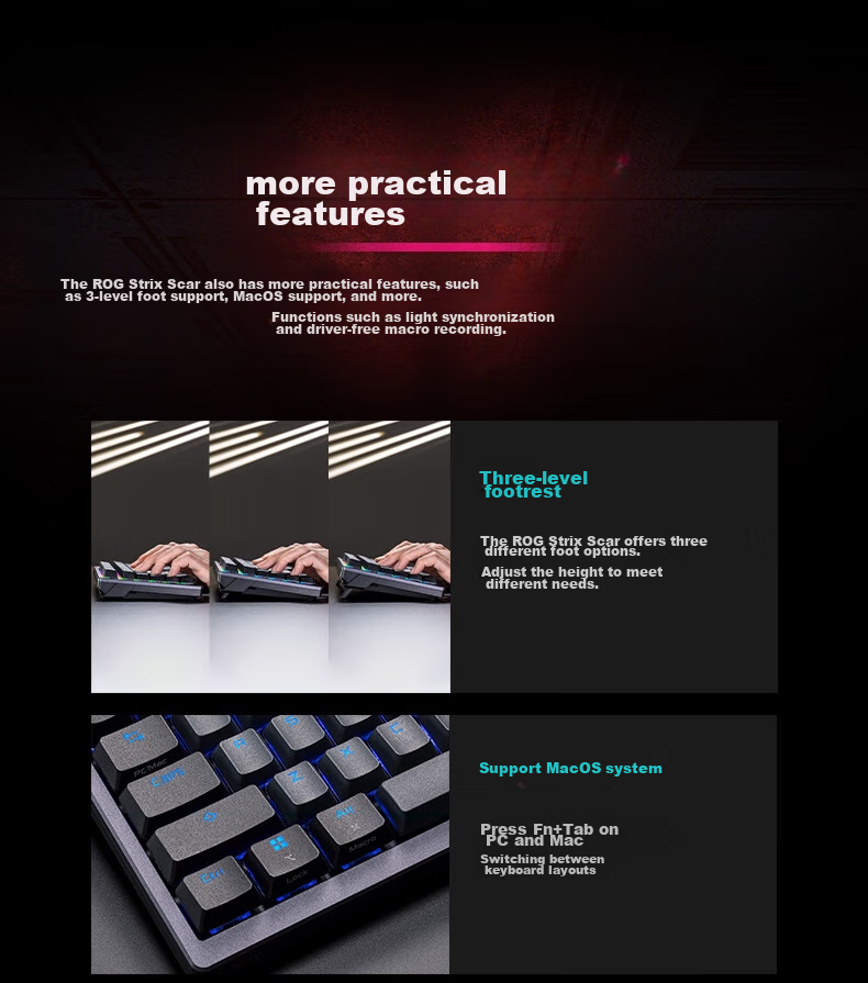 ROG Night Demon Механическая клавиатура, беспроводная/трехрежимная игровая и киберспортивная клавиатура, 75-клавишная раскладка, NX Snow White Switches, RGB Hot-Swappable Customizable Gasket Structure с OLED-экраном, Moonlight White