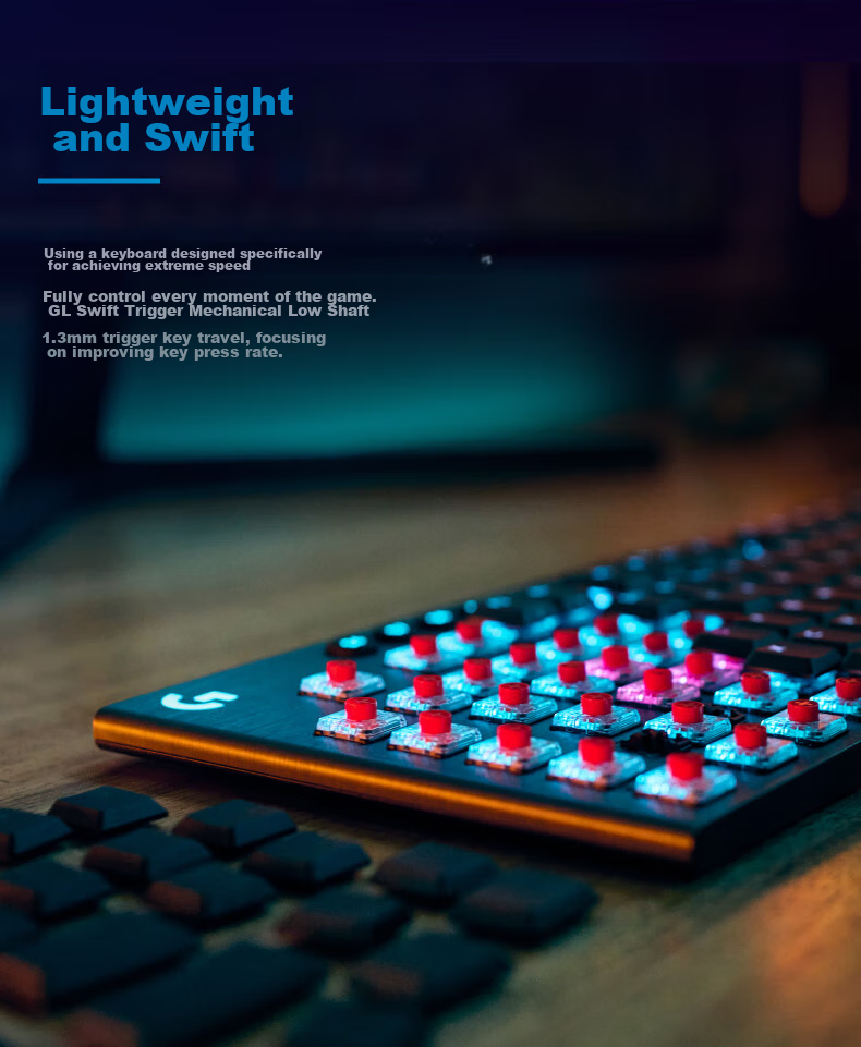 Игровая клавиатура Logitech G G915 X LIGHTSPEED Wireless White-T, механическая, низкопрофильная, беспроводная, с подсветкой RGB