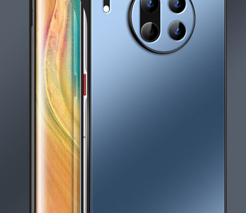 Чехол для Huawei Mate30 Pro/Mate30e Pro Shangsu, AG матовый, противоударный, черный