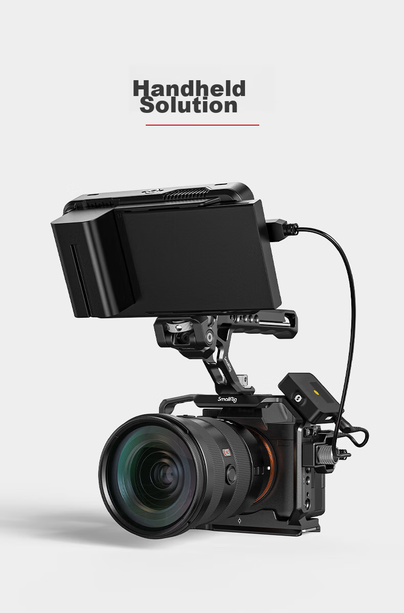 Комплект для расширения камеры SmallRig 3667B, клетка для Sony A7m4/A74/A7S3/A7R5/A1, полнопокрывный каркас, аксессуары для фотосъемки