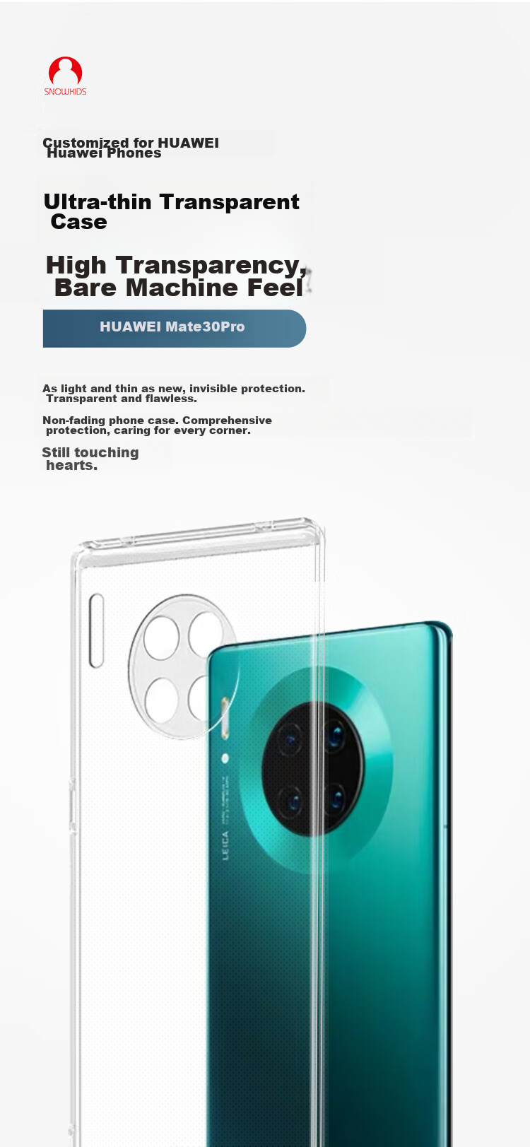 Прозрачный чехол для Huawei Mate 30 Pro