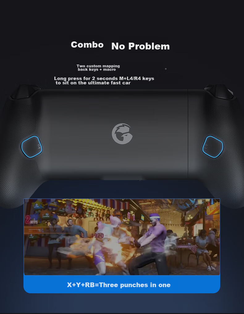 Беспроводной игровой контроллер GAMESIR G8+ для мобильных устройств, ПК, Nintendo Switch