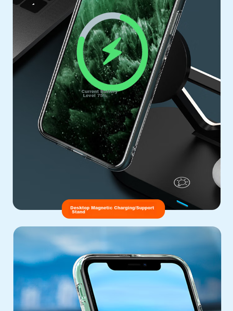 Чехол ESCAPE для iPhone 11, MagSafe, прозрачный, противоударный, TPU