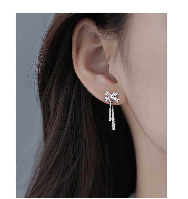 Серьги-пусеты MANHE S999 из стерлингового серебра в форме бабочки, женские, подарок на День Святого Валентина