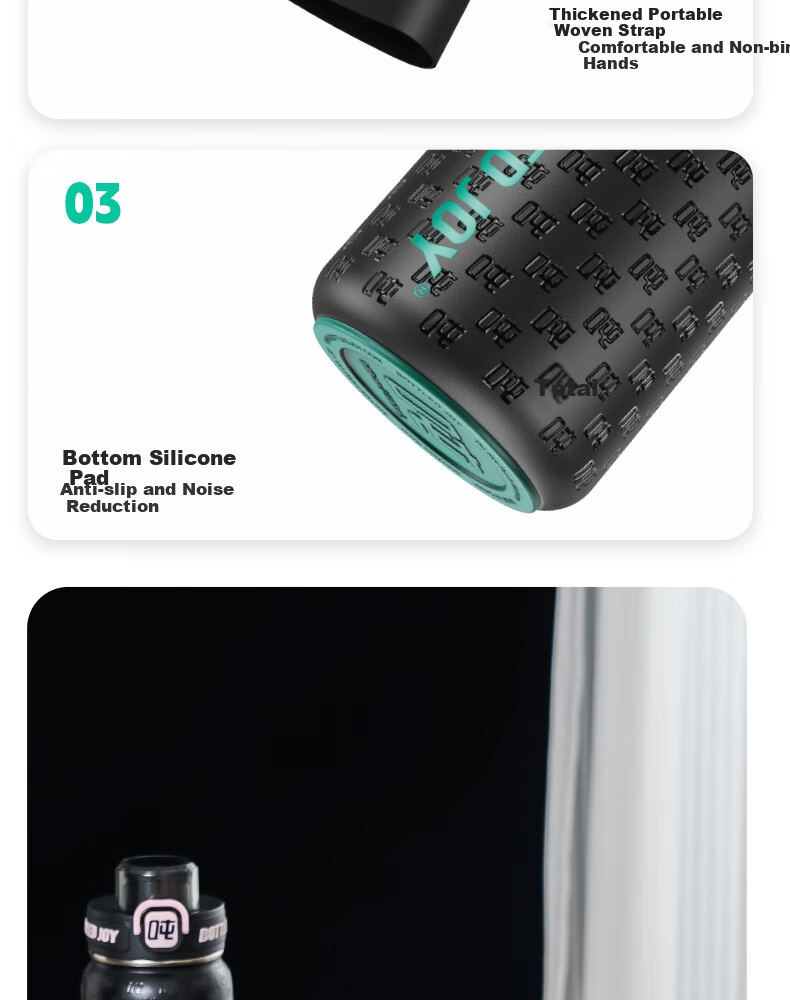Термос-кружка BOTTLED JOY Ddundun, 750 мл, с ситечком для чая, из нержавеющей стали 316, для спорта, подарок
