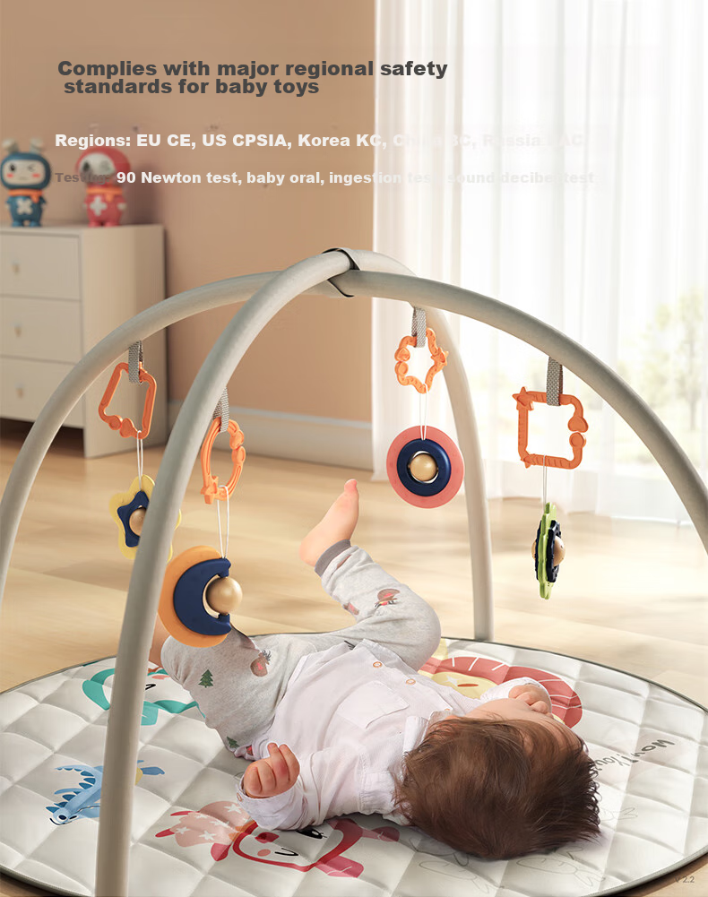 Детский мобиль Tumama Kids для кроватки, развивающая игрушка для новорожденных от 0 до 1 года, музыкальный мобиль с проектором и пультом ДУ