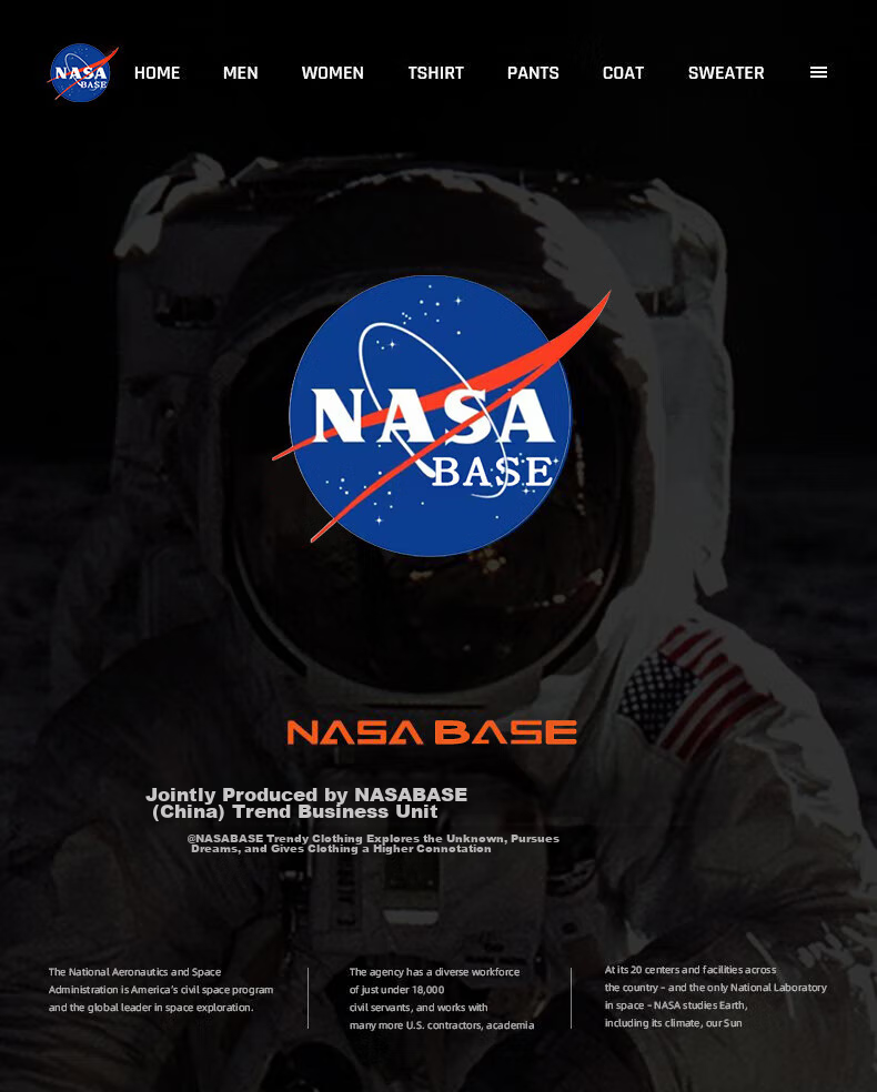 Мужская зимняя куртка NASA MARVEL, утепленная, теплая, с воротником-стойкой, повседневная, унисекс, черная, размер M