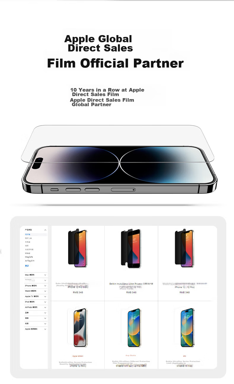 Защитное стекло для iPhone 15 Pro