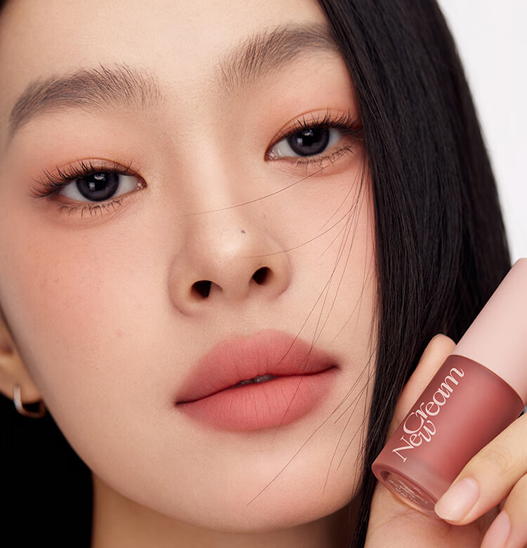 Joocyee酵色全新绒雾多用霜#C08春野玫4g哑光唇釉腮红 生日礼物送女生