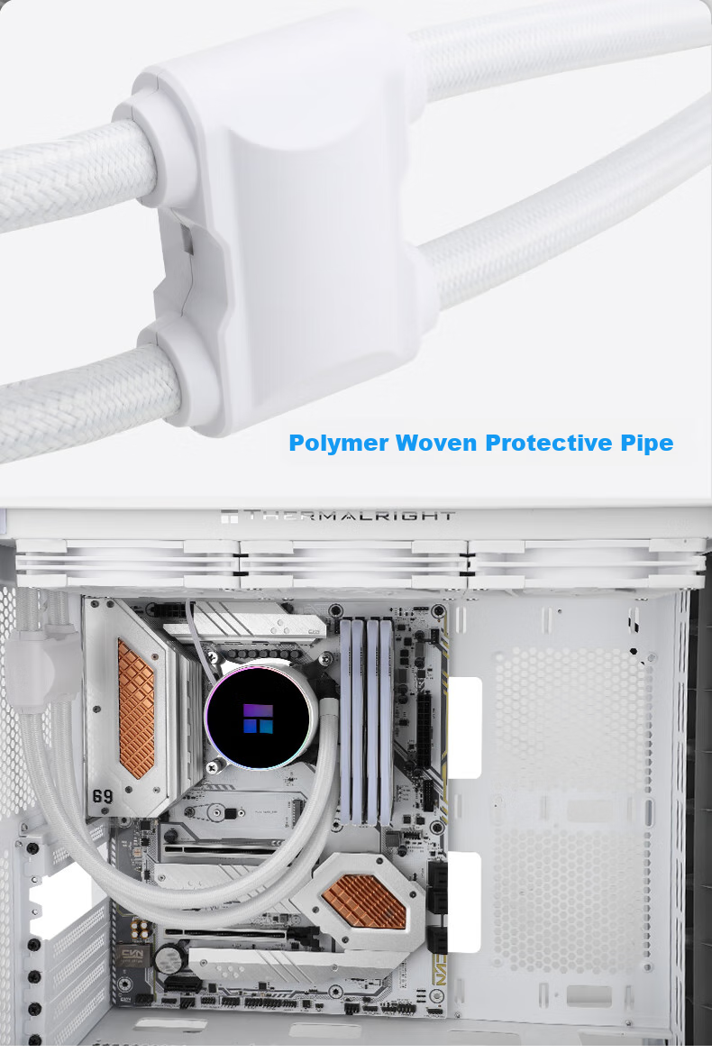 Система жидкостного охлаждения Thermalright Frozen MAGIC 360 SCENIC V2 с вентиляторами B12W, ARGB водоблок, FM360S V2