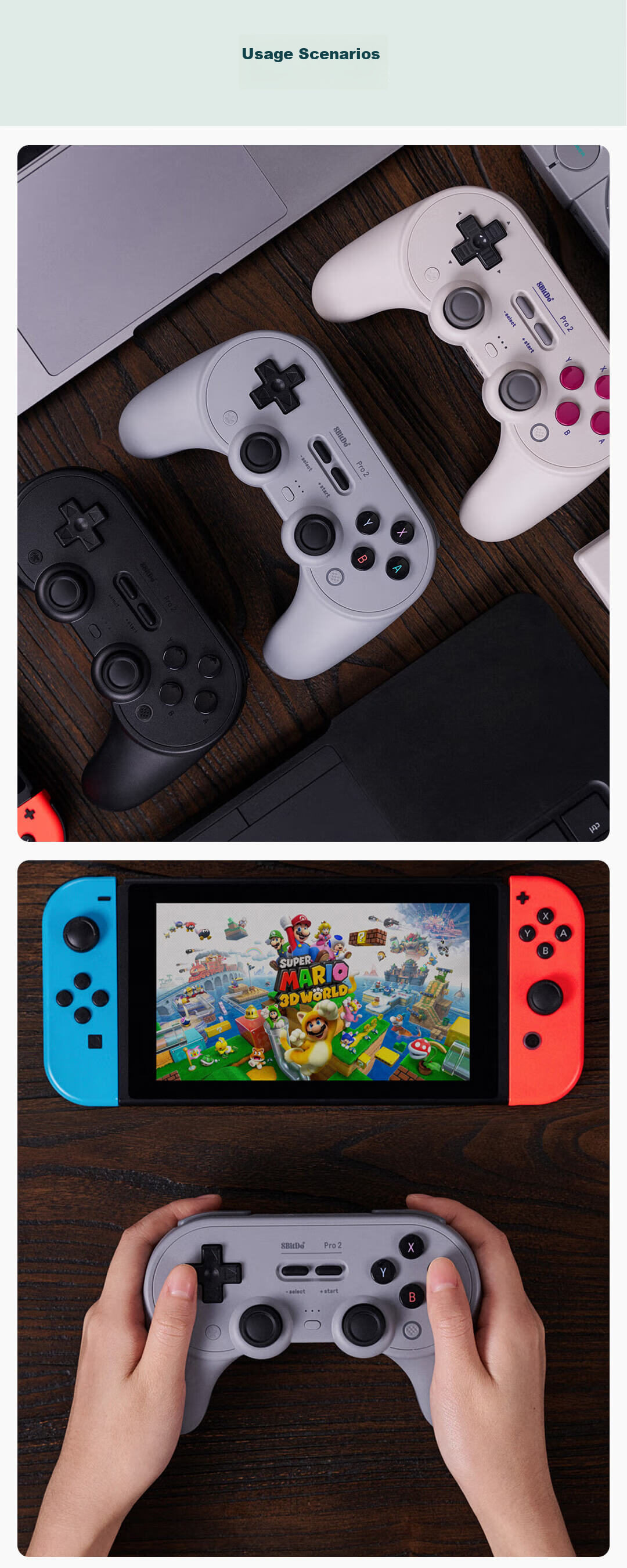 Беспроводной геймпад 8BitDo