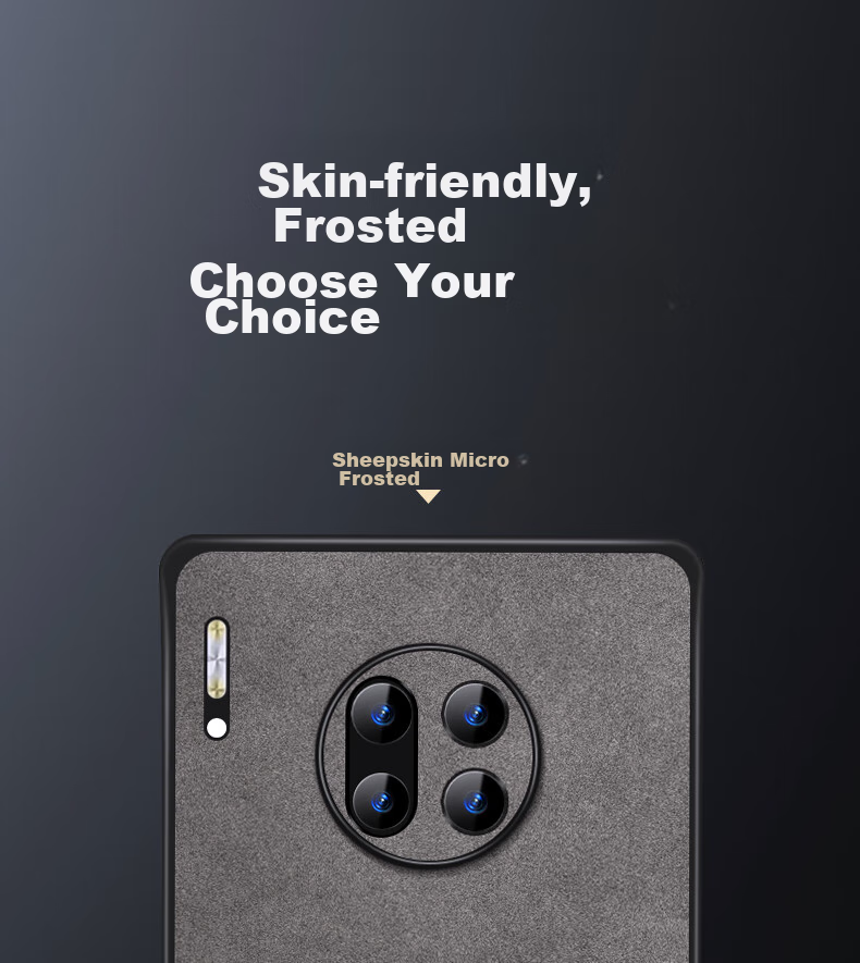 Чехол для Huawei Mate30 Pro/Mate30E Pro Shangsu, противоударный, с защитой камеры, из силикона, серый