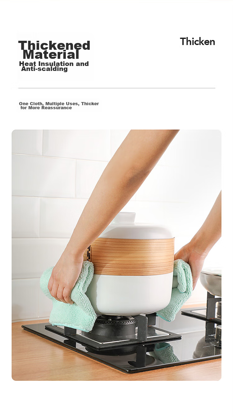 Тряпки LYNN для уборки, 25х25 см, 5 штук, супервпитывающие, для кухни, мытья посуды, протирки автомобиля